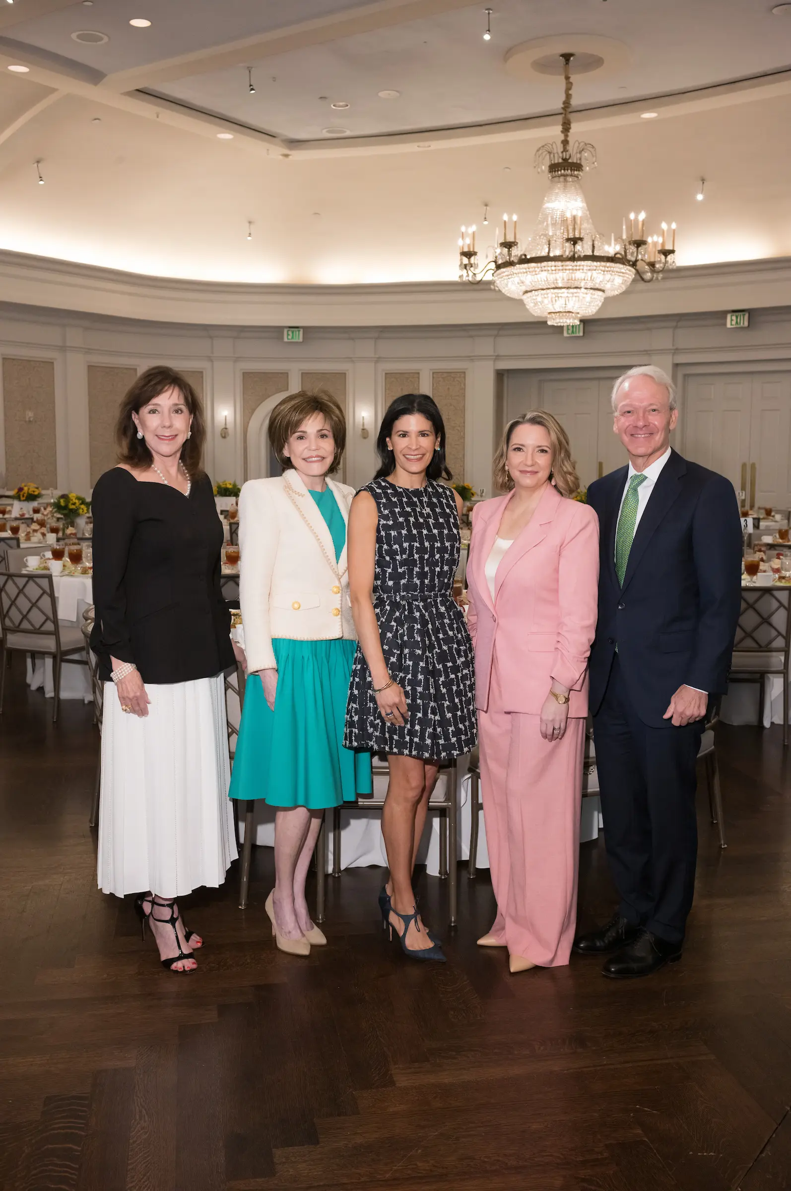 Elizabeth Stein, Hallie Vanderhider, Kristy Bradshaw, Darcie Wells, Dr. Marc Boom photo by Daniel Ortiz