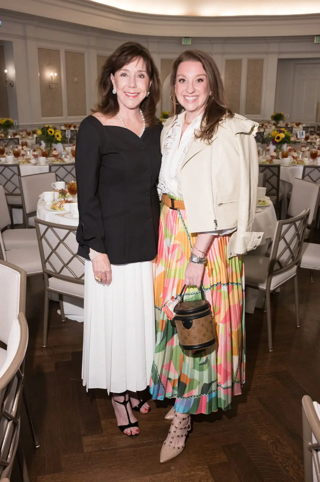 Elizabeth Stein, Laura Stein  at CanCare's 'Hope Survivorship' luncheon (Photo by Daniel Ortiz)
