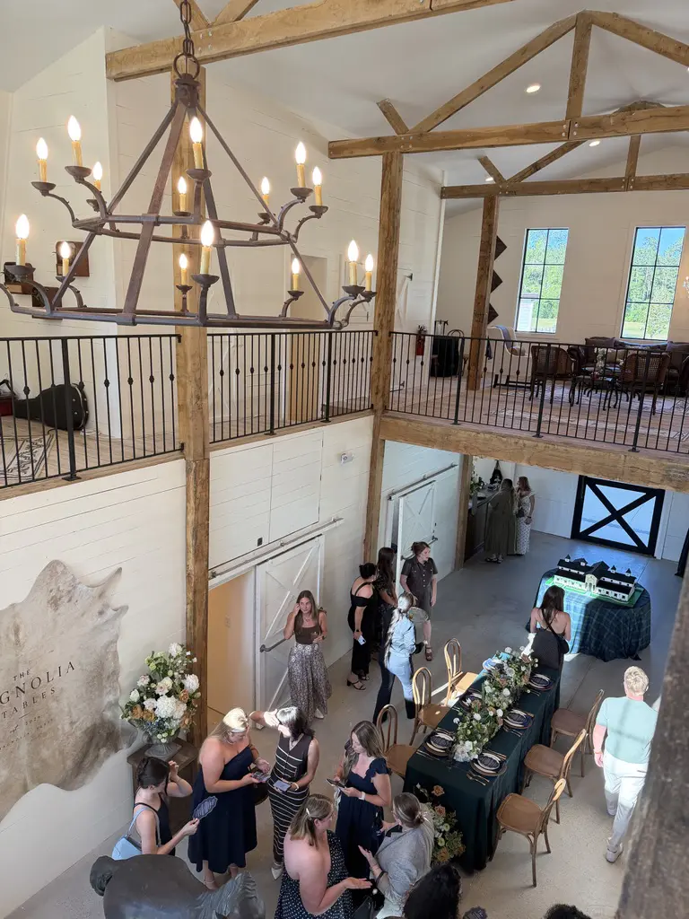 The now two-story venue has an open second floor that overlooks the downstairs. (Photo by Laura Landsbaum)