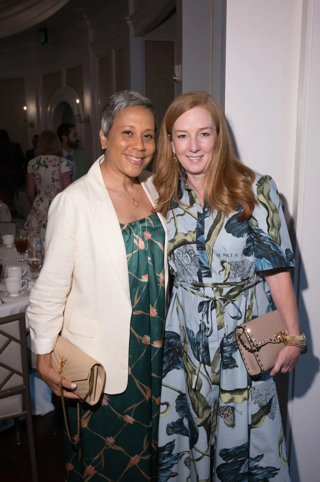 Heidi Smith, Allison thacker at CanCare's 'Hope Survivorship' luncheon (Photo by Daniel Ortiz)