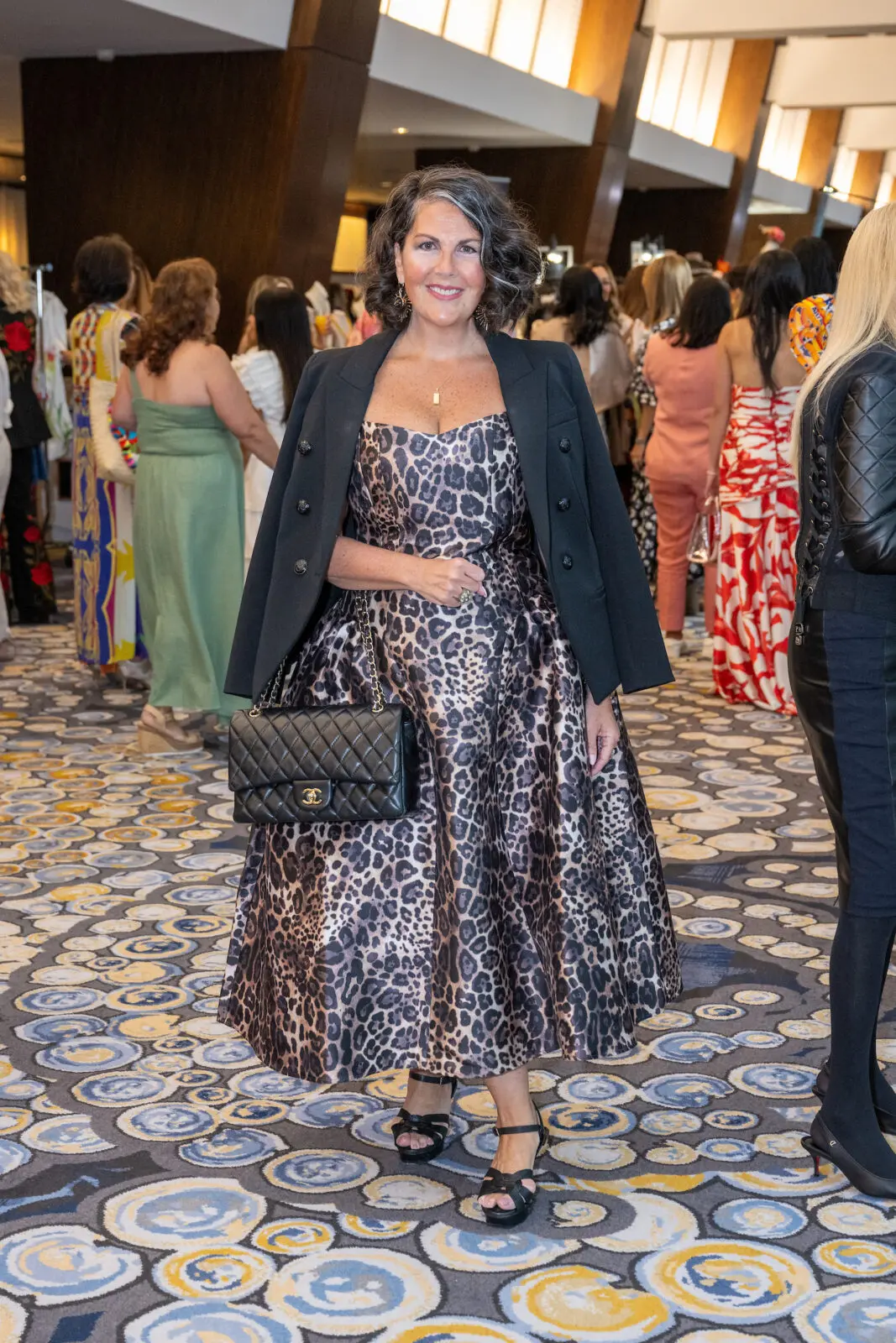 Heidi Turney at the Latin Women's Initiative 'Viva la Moda' event (Photo by Jacob Power)