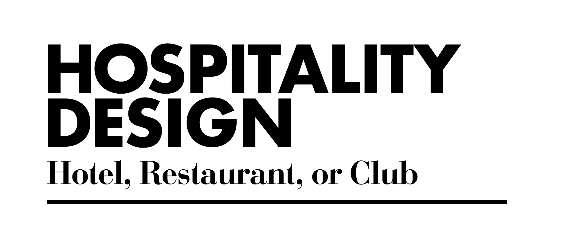 Hospitality Design – graphic
