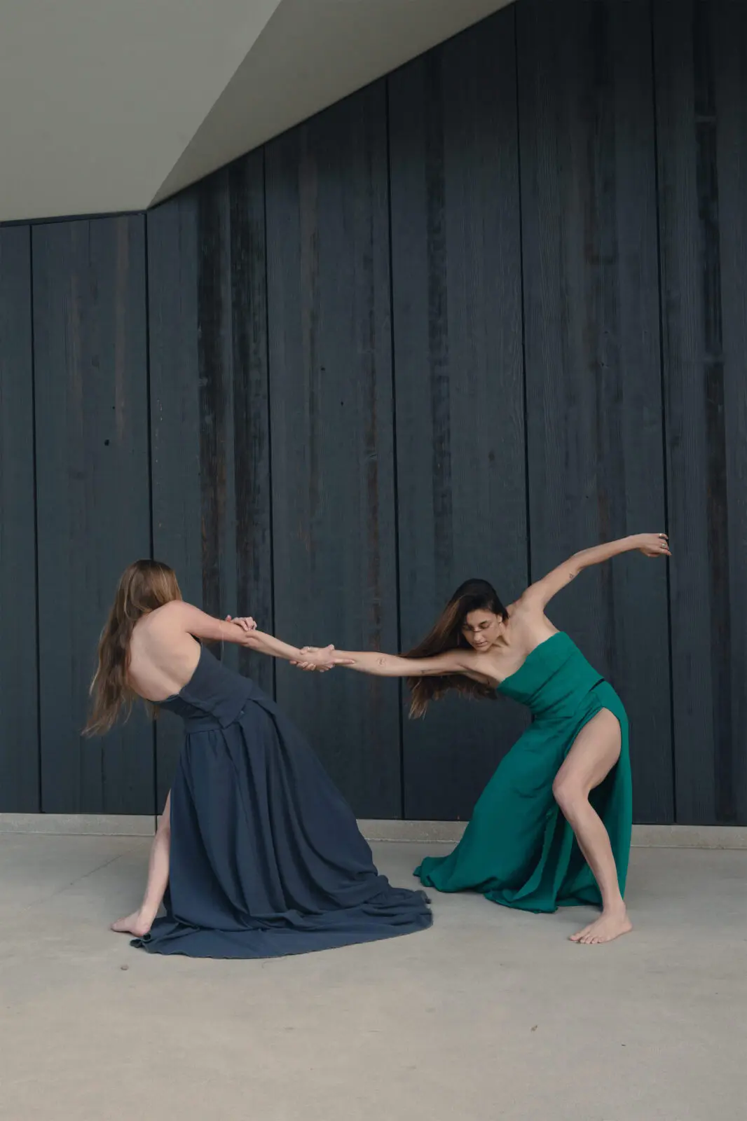 Abigail Badden and Maddie Medina of ISHIDA Dance Company. (Photo by Alana Soup, courtesy of ISHIDA Dance Company)