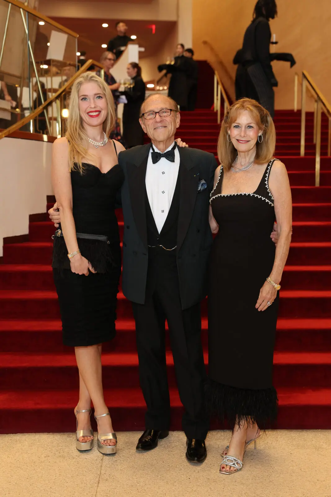 Jennifer Roosth, Robert Sakowitz, Cheryl Byington at the Houston Symphony Wine Dinner & Collector's Auction (Photo by Priscilla Dickson)
