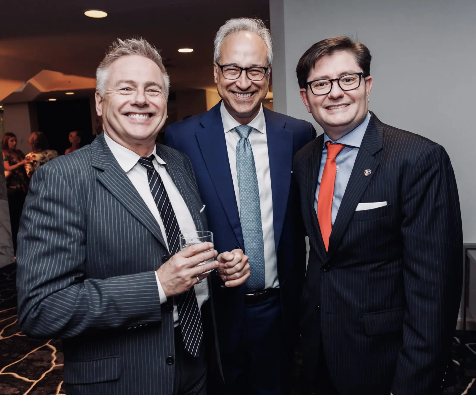 Kai Hennig, Adel Chaouch, Marty McVey at DACAMERA 2026 Gala: Music Salons and Jazz Supper Club