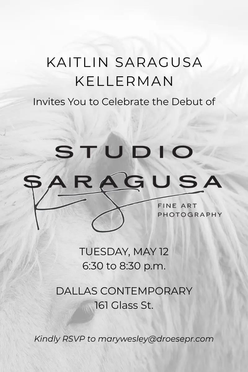 Kaitlin Saragusa Kellerman will toast the release of her newest series, Icelandic Horses. (Courtesy)