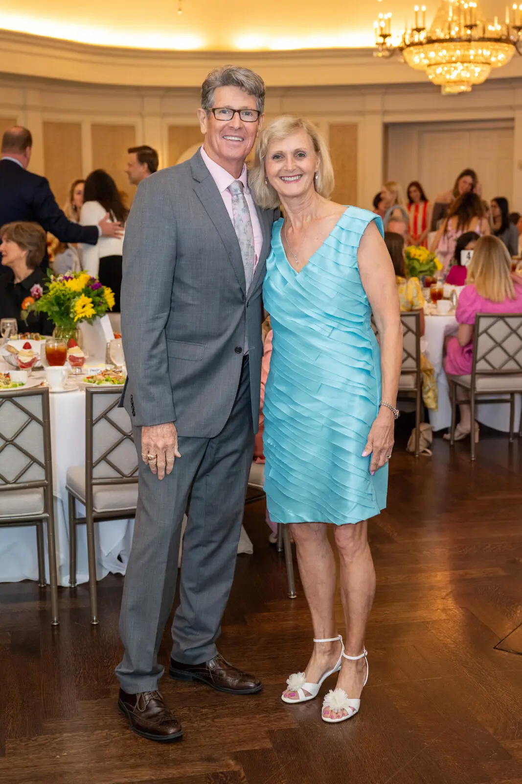 Keith Saathof & Cheryl Bressler Saathoff at CanCare's 'Hope Survivorship' luncheon (Photo by Jacob Power)