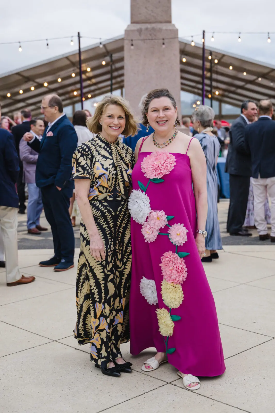 Kelley Lubanko, Shawn Stephens at Hermann Park Conservancy's "Evening in the Park" (Photo by Johnny Than)