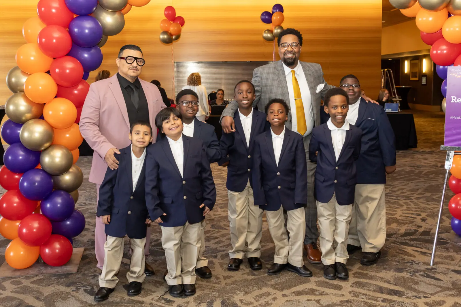 Students from Thomas Tolbert Elementary (Photo by Thomas Garza and Rob Wythe/Wythe Portrait Studio)