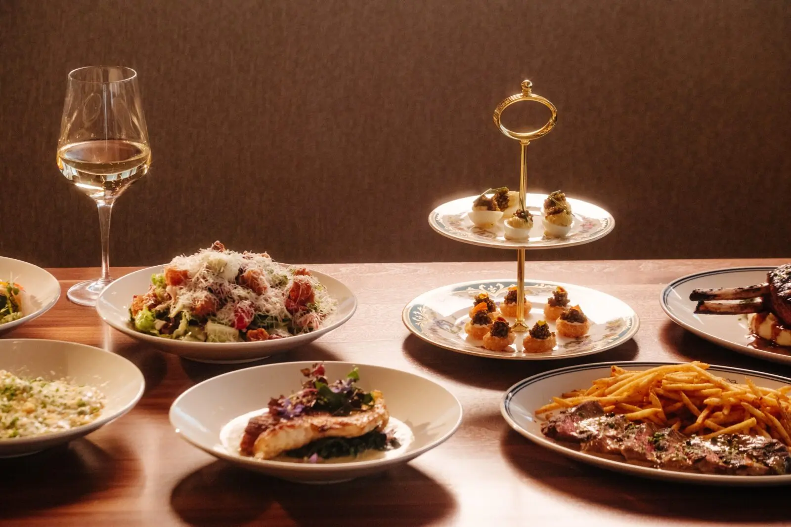 Chiang looks back on some timeless classic dishes and gives them a stylish twist to create a menu that feels thoroughly modern. (Photo by Quit Nguyen )