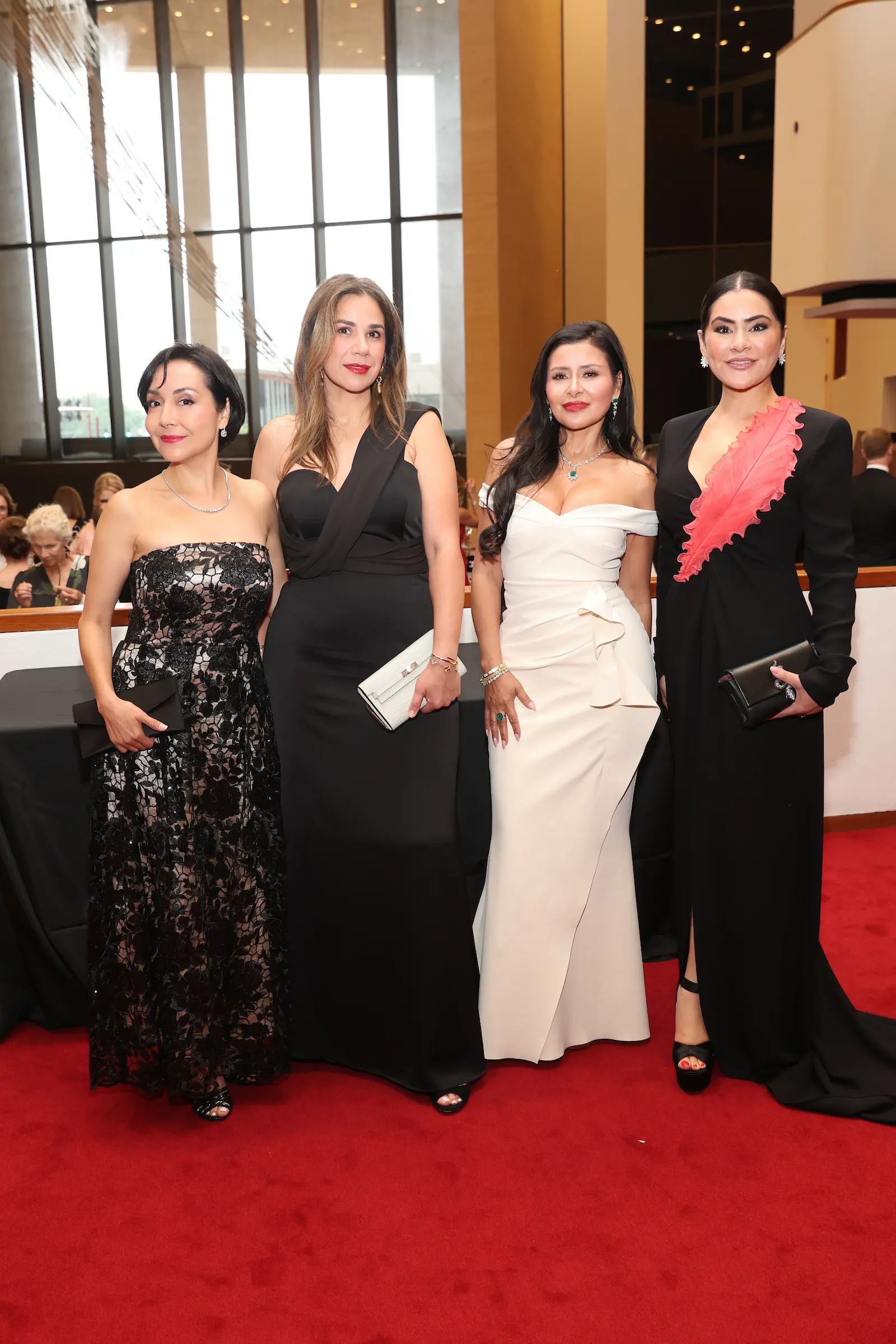 Lili Caraminas,Yanet Carmona,Maria Percival, Elia Gabbanelli (Photo by Priscilla Dickson)