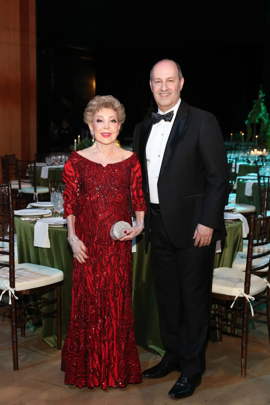 Margaret Williams, Gary Ginstling at the Houston Symphony Wine Dinner & Collector's Auction (Photo by Priscilla Dickson)