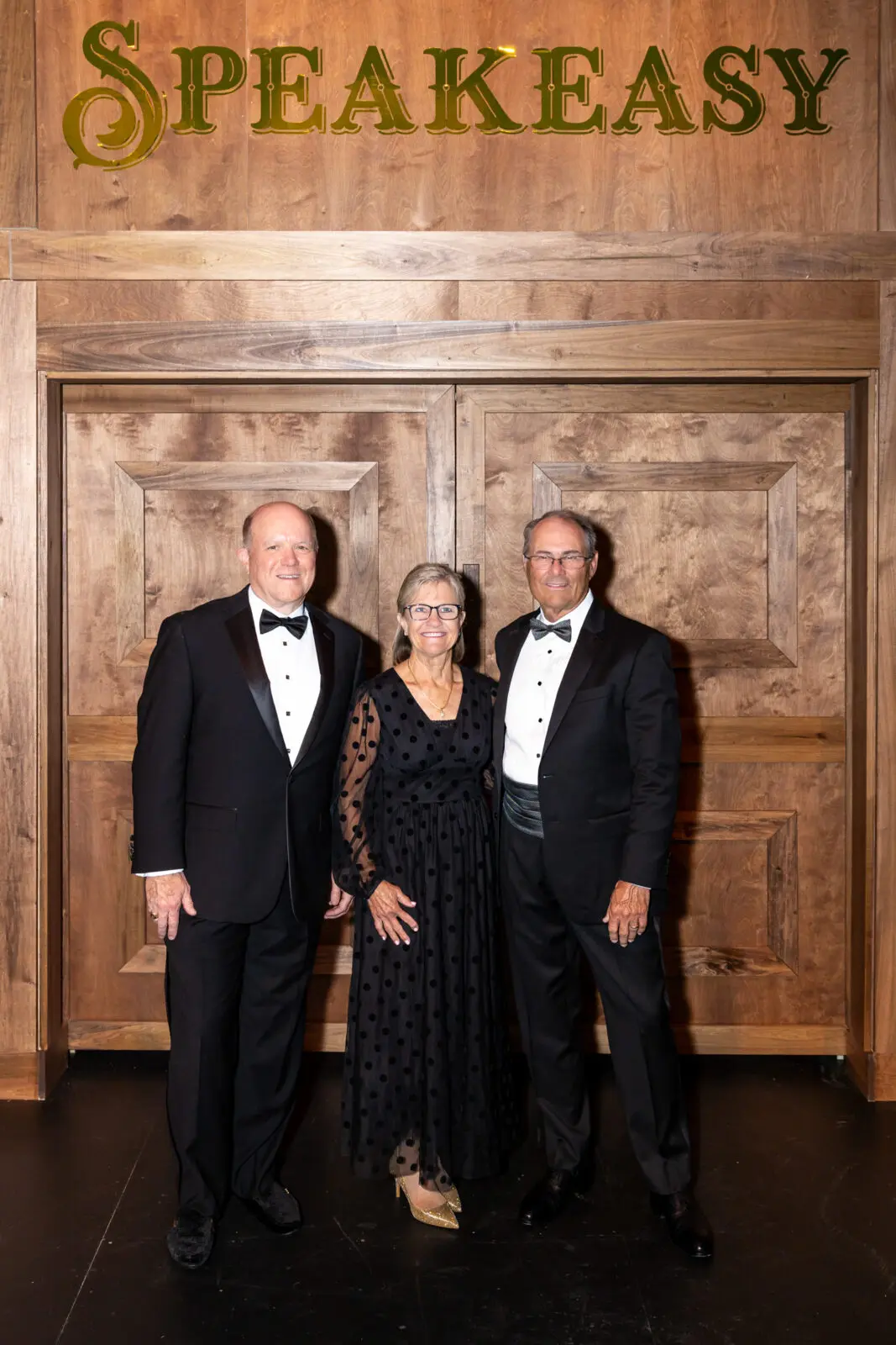 Miles Marks, Pam & Rob Doty at the Hobby Center Gala (Photo by Emily Jaschke)