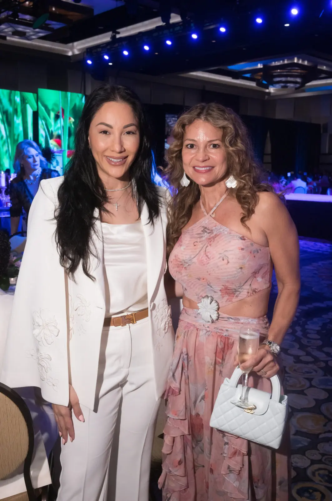 Nancy Almodovar, Joanna Riderat the Latin Women's Initiative 'Viva la Moda' event (Photo by Daniel Ortiz)