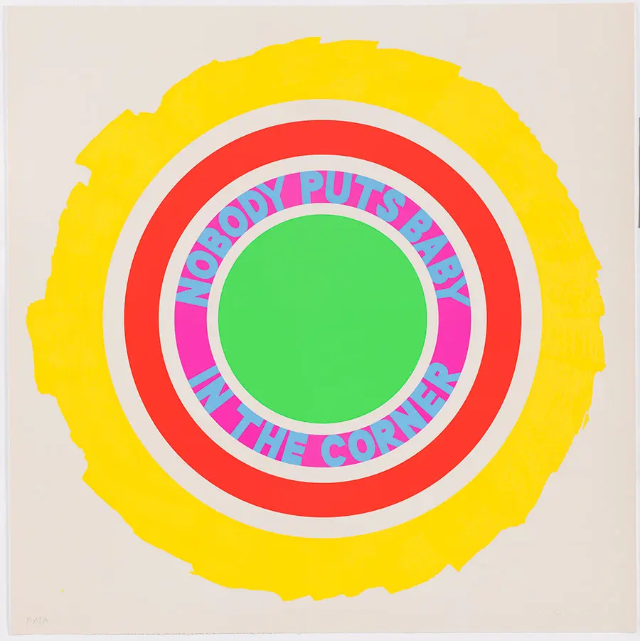"Nobody Puts Baby in the Corner" (2022) by Deborah Kass (Courtesy Dallas Museum of Art)