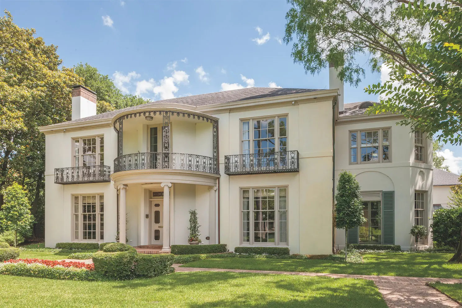 Mr. and Mrs. Dillon Anderson House, River Oaks, Houston, 1938, Birdsall P. Briscoe (Photo by Paul Hester)