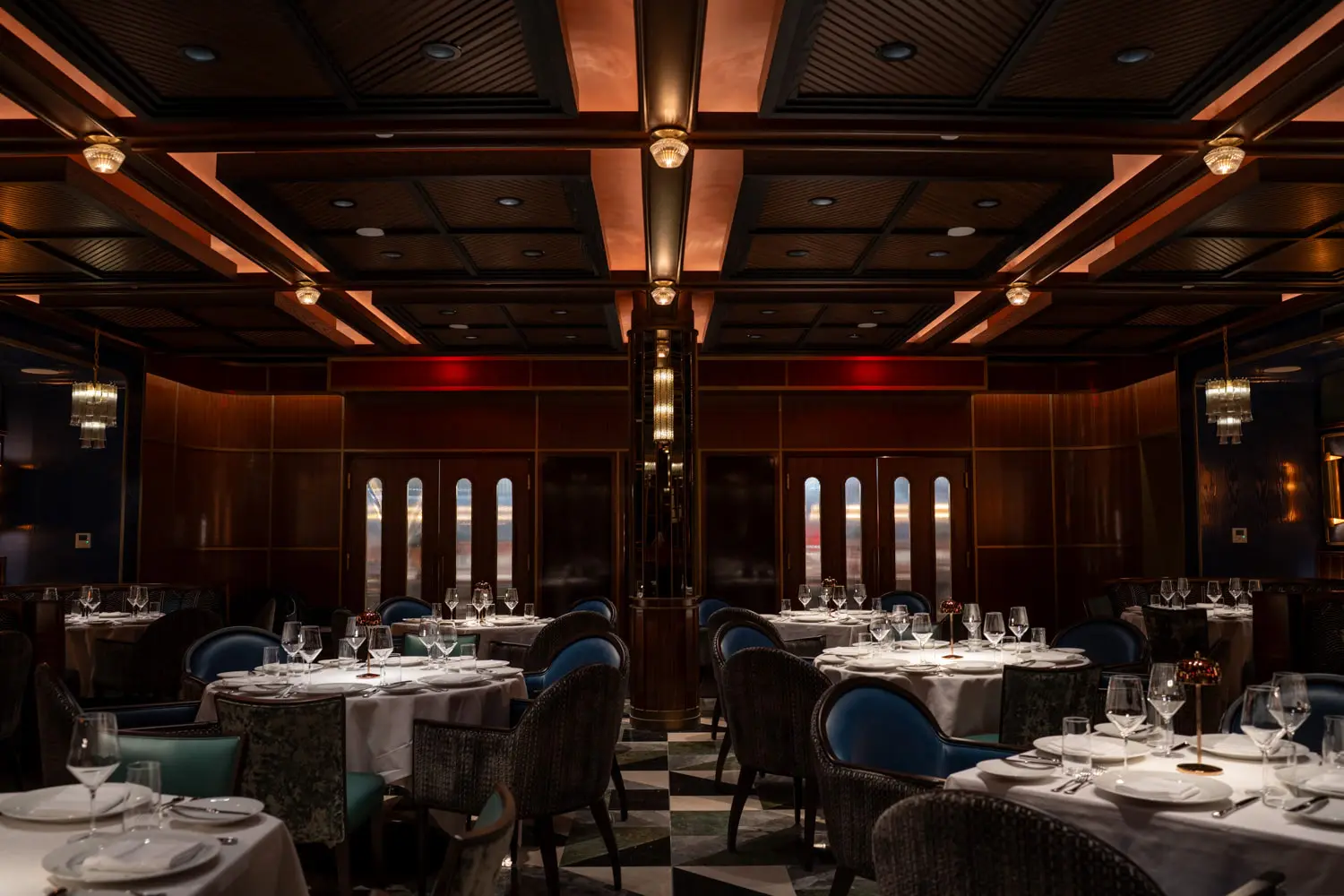 Designed by Rockwell Group, the space "reflects both Palladino’s New York roots and his deep ties to Dallas." (Courtesy)