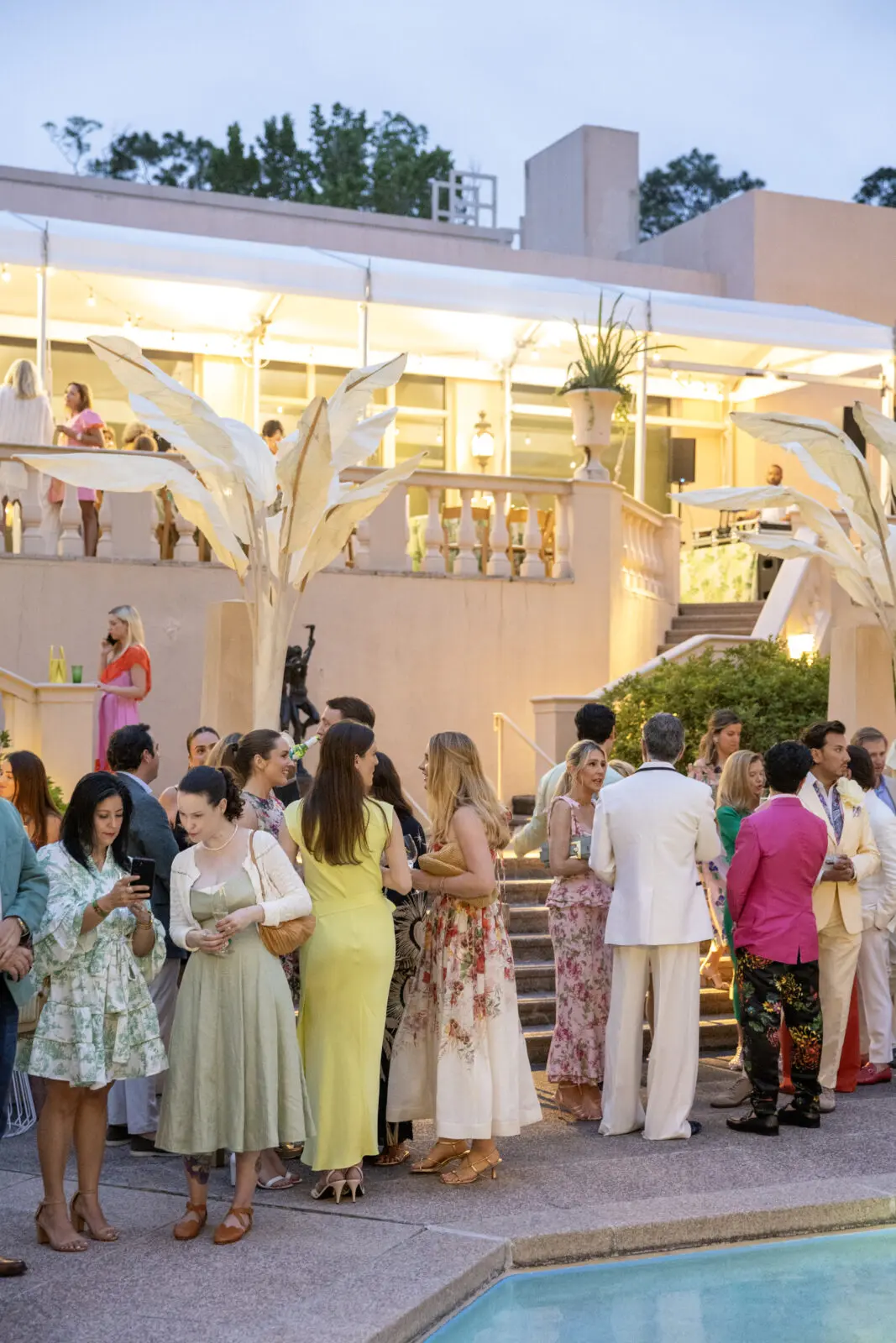 Partying poolside at the Rienzi Spring Party (Photo by Jenny Antill)