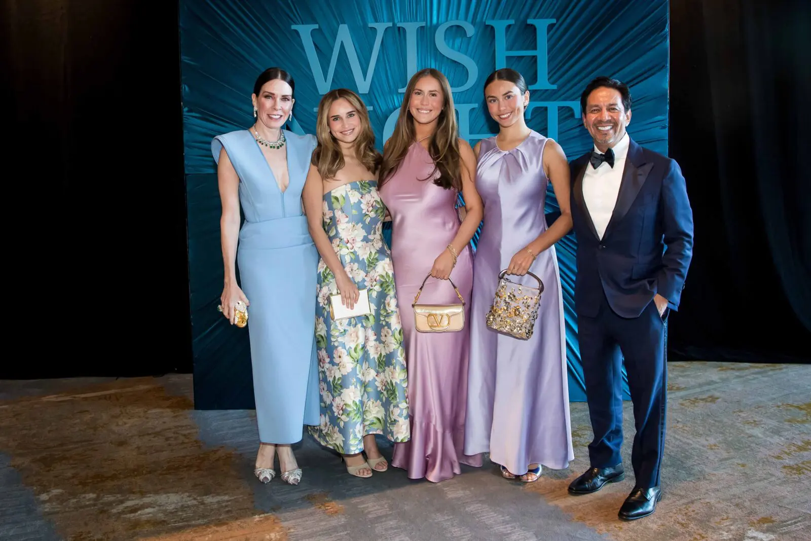 Patricia Finn Martillo, Natalie Martillo, Sophia Martillo, Lily Martillo, John Martillo (Photo by Kelly Alexander)