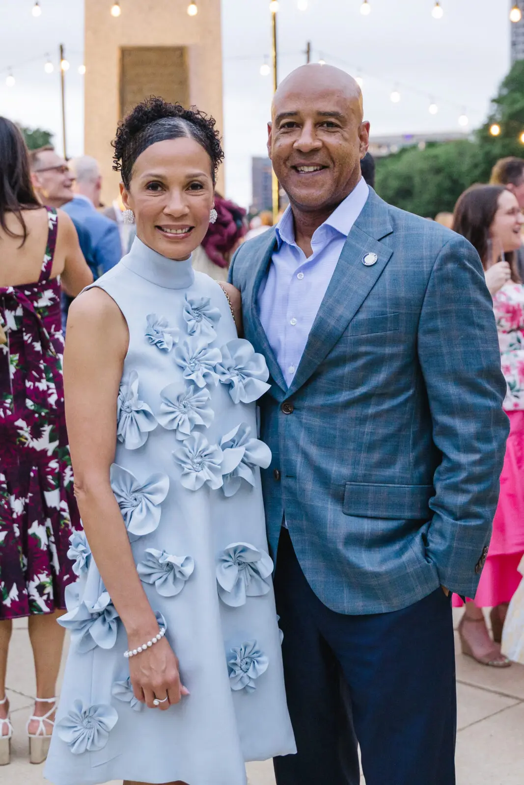 Paula & Reggie DesRoches at Hermann Park Conservancy's "Evening in the Park" (Photo by Johnny Than)