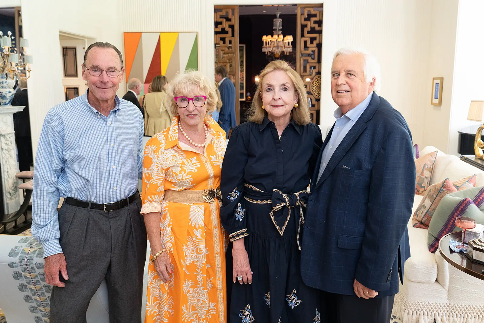 Phil & Wendy Hansen, Kathryn & Richard Jodry (Photo by Clark Cabus)