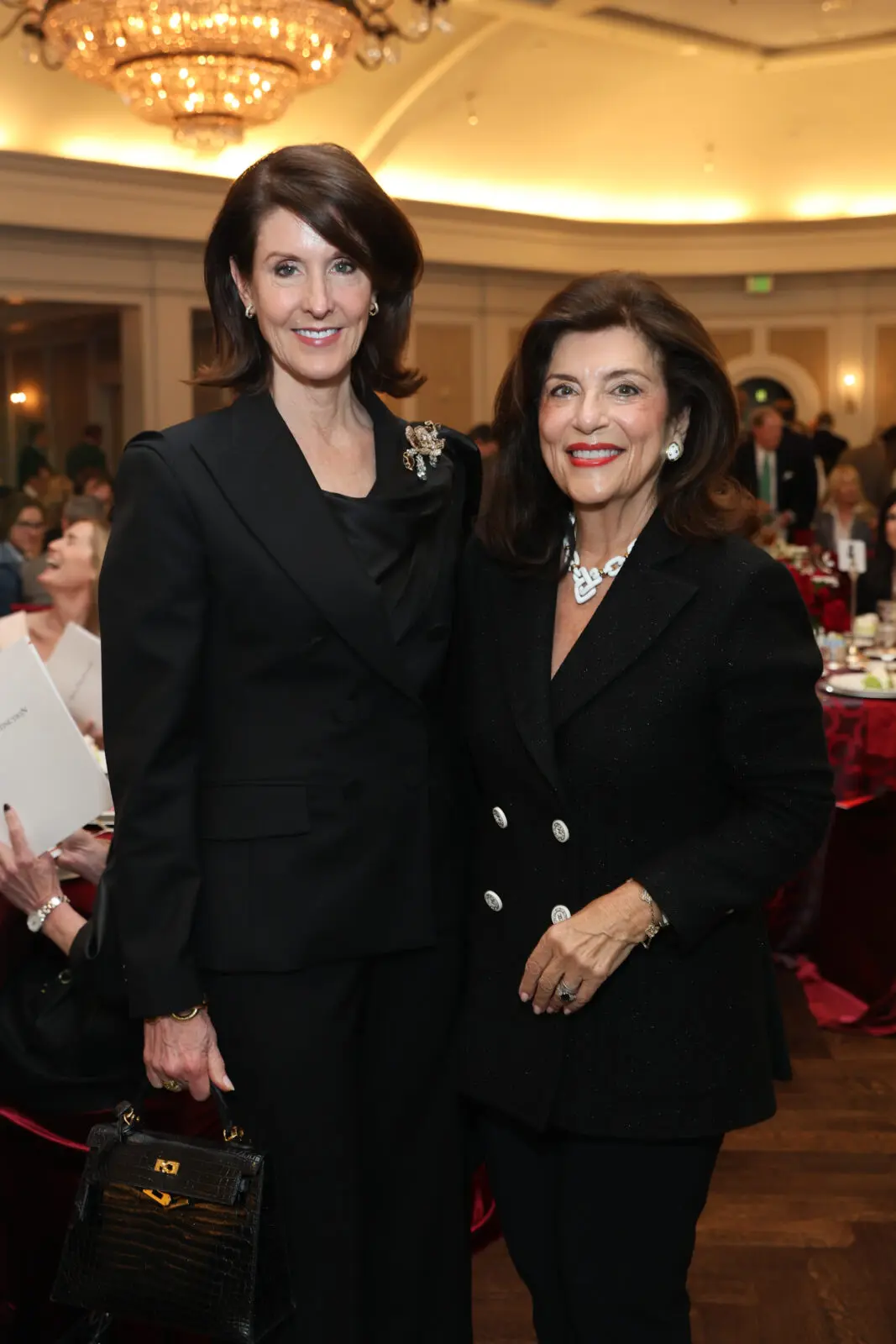 Phoebe Tudor, Dancie Ware at the Men of Distinction luncheon