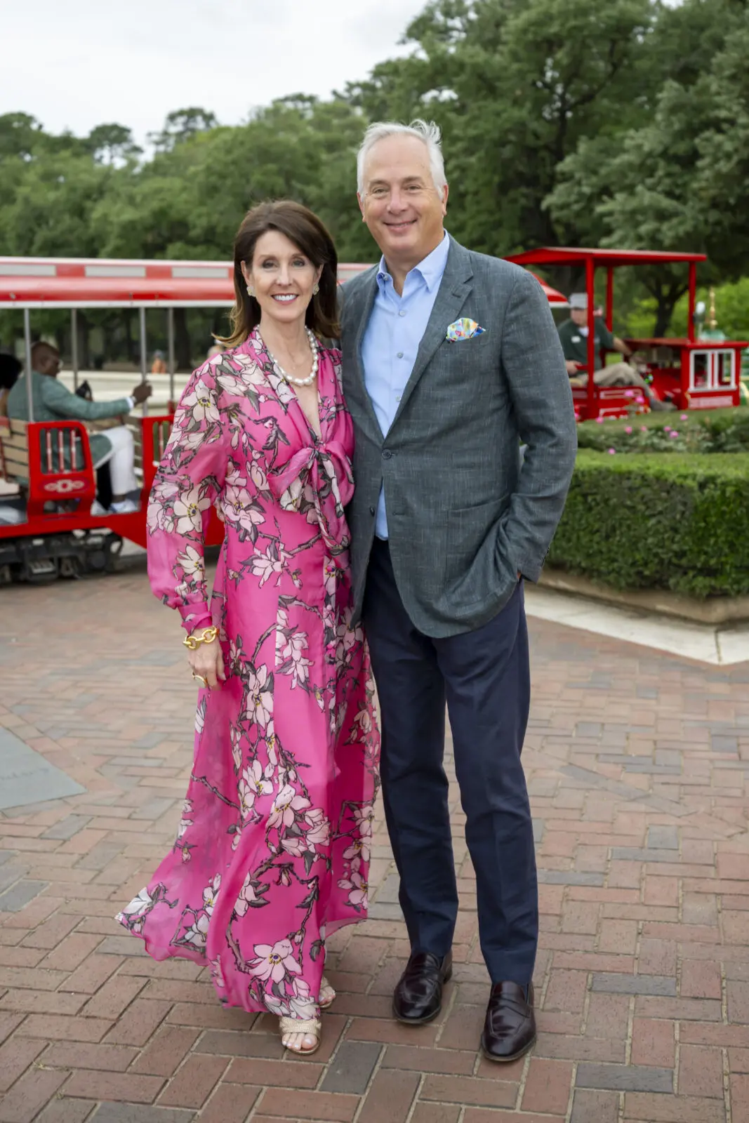 Phoebe & Bobby Tudor at Hermann Park Conservancy's "Evening in the Park" (Photo by Michelle Watson, CatchlightGroup.com)
