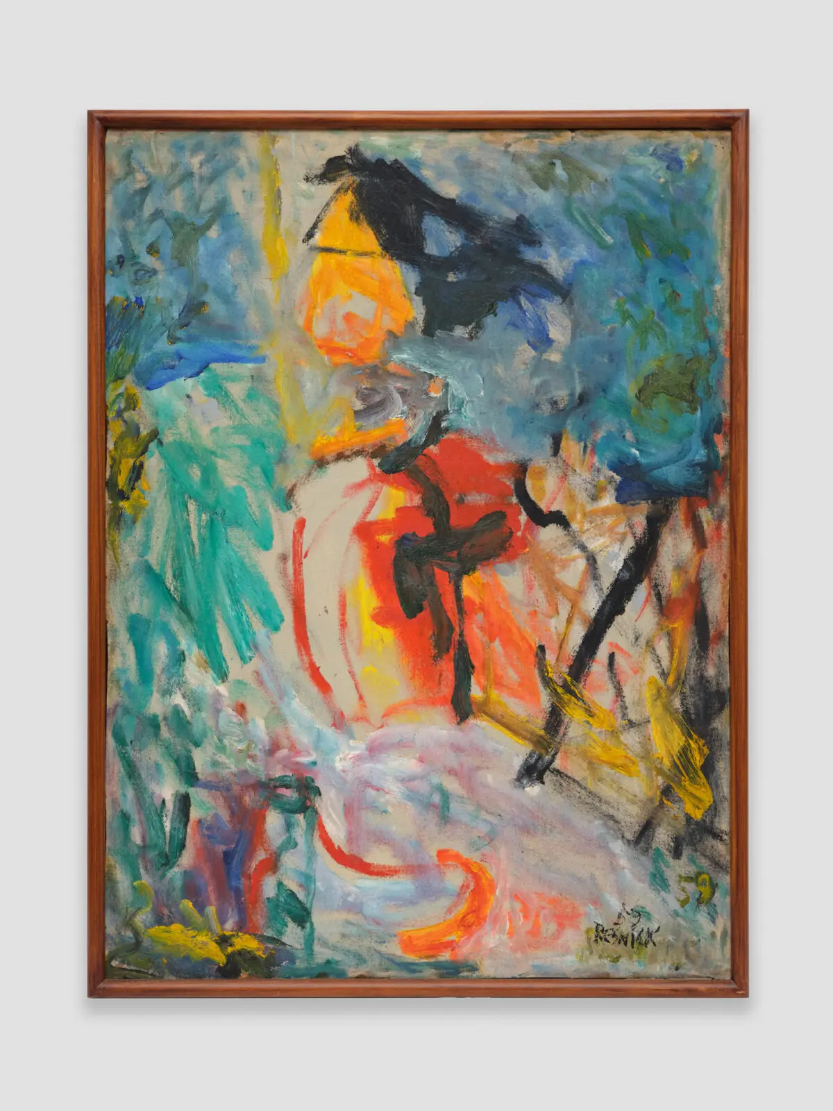 Milton Resnick, Witness, 1959. (Photo by Schoelkopf Gallery)