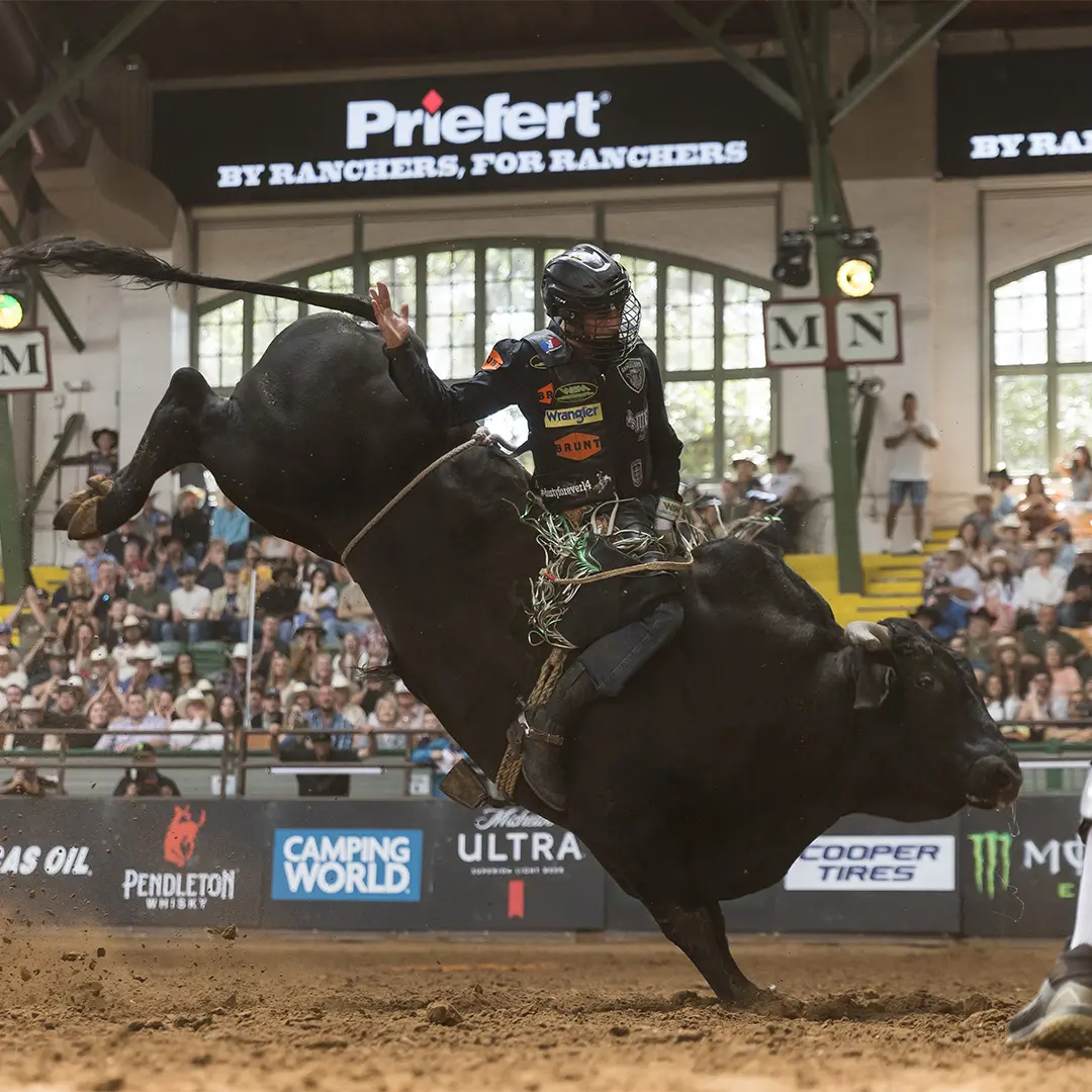 The 2026 PBR World Finals are already underway at Cowtown Coliseum, with championship rounds set for Dickies Arena from May 14 through 17. (Courtesy)