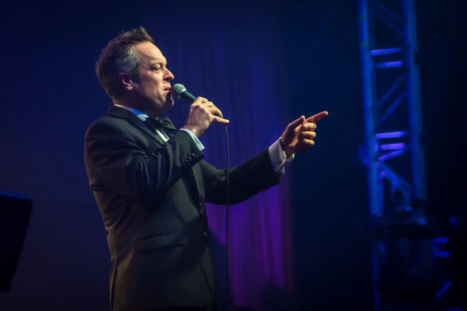 Ricki Derek & the Vegas Six perform "A Sinatra Tribute" on Thursday, May 14, at Four Day Weekend Theater. (Courtesy)