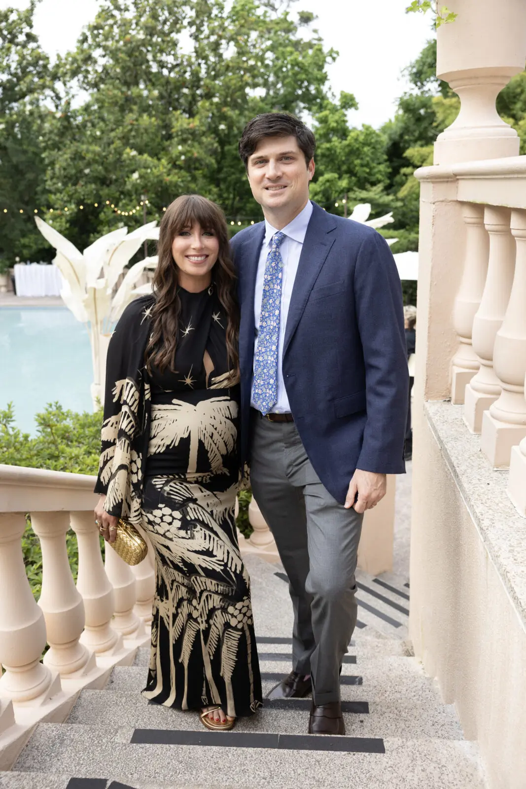 Maddison & Mark McConn at the Rienzi Spring Party (Photo by Jenny Antill)