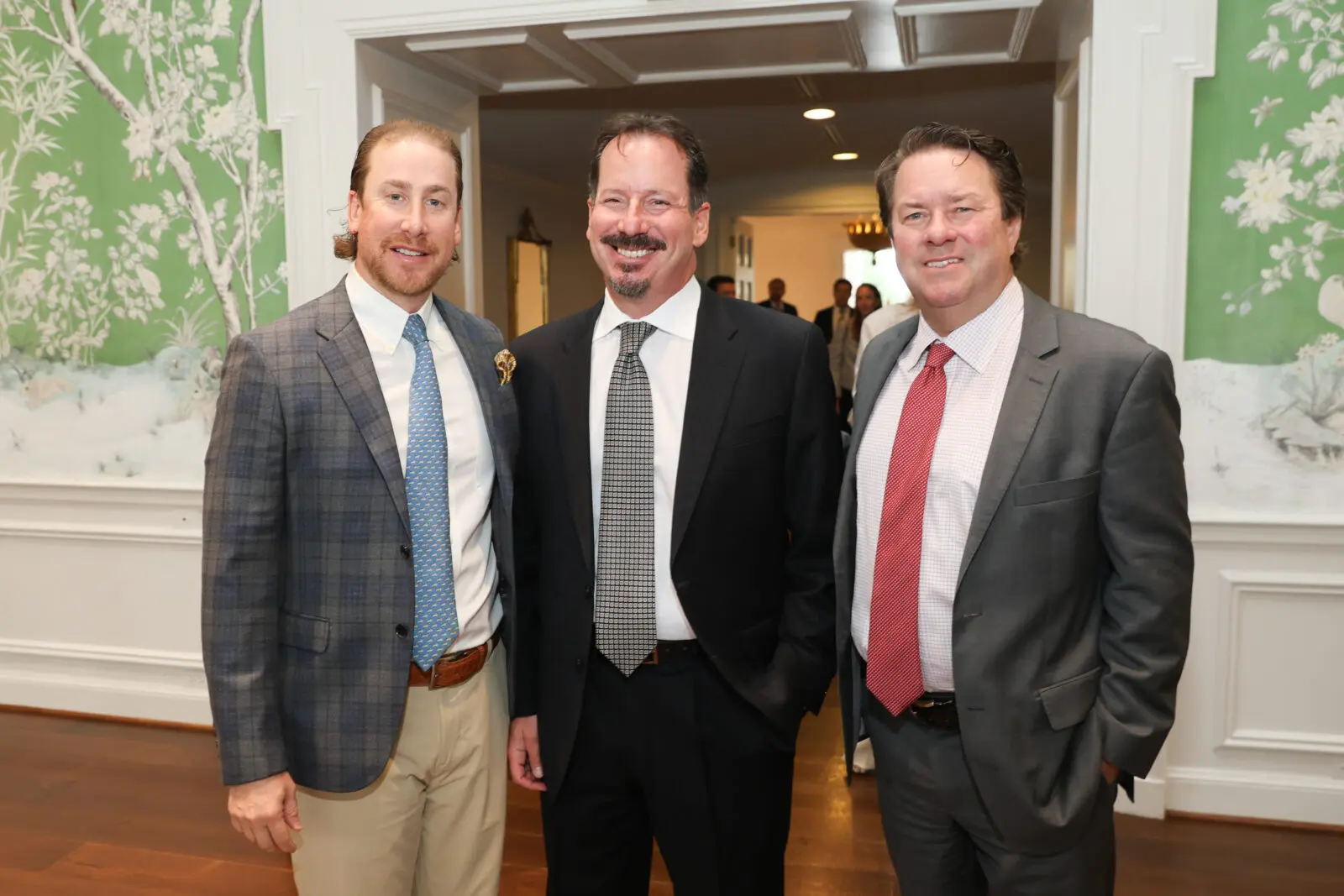 Ross Robin, Alan Bigman, Michael Mithoff at the Men of Distinction luncheon