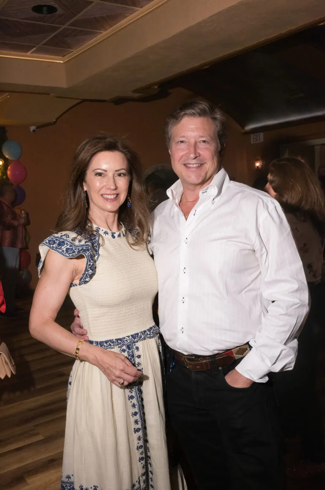 Jennifer & Ross Koller at the opening of Exilio Latin Flair (Photo by Daniel Ortiz)