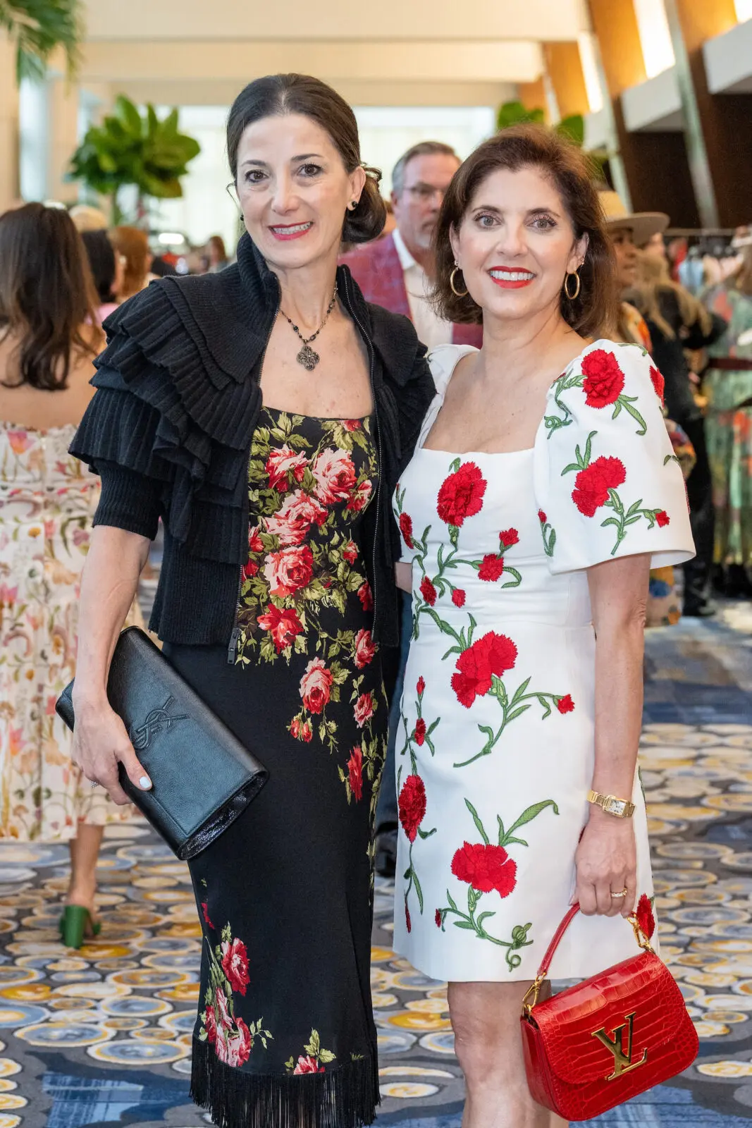 Saula Valente, Stacey Lindseth at the Latin Women's Initiative 'Viva la Moda' event (Photo by Jacob Power)