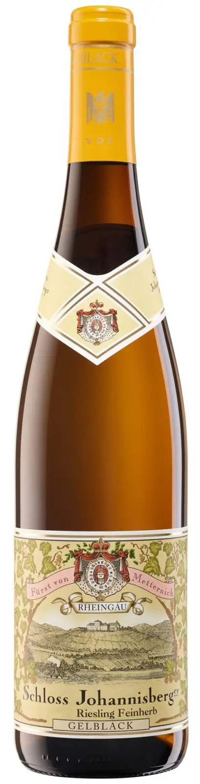 The 2019 Schloss Johannisberg Gelblack Feinherb is stunningly aromatic.