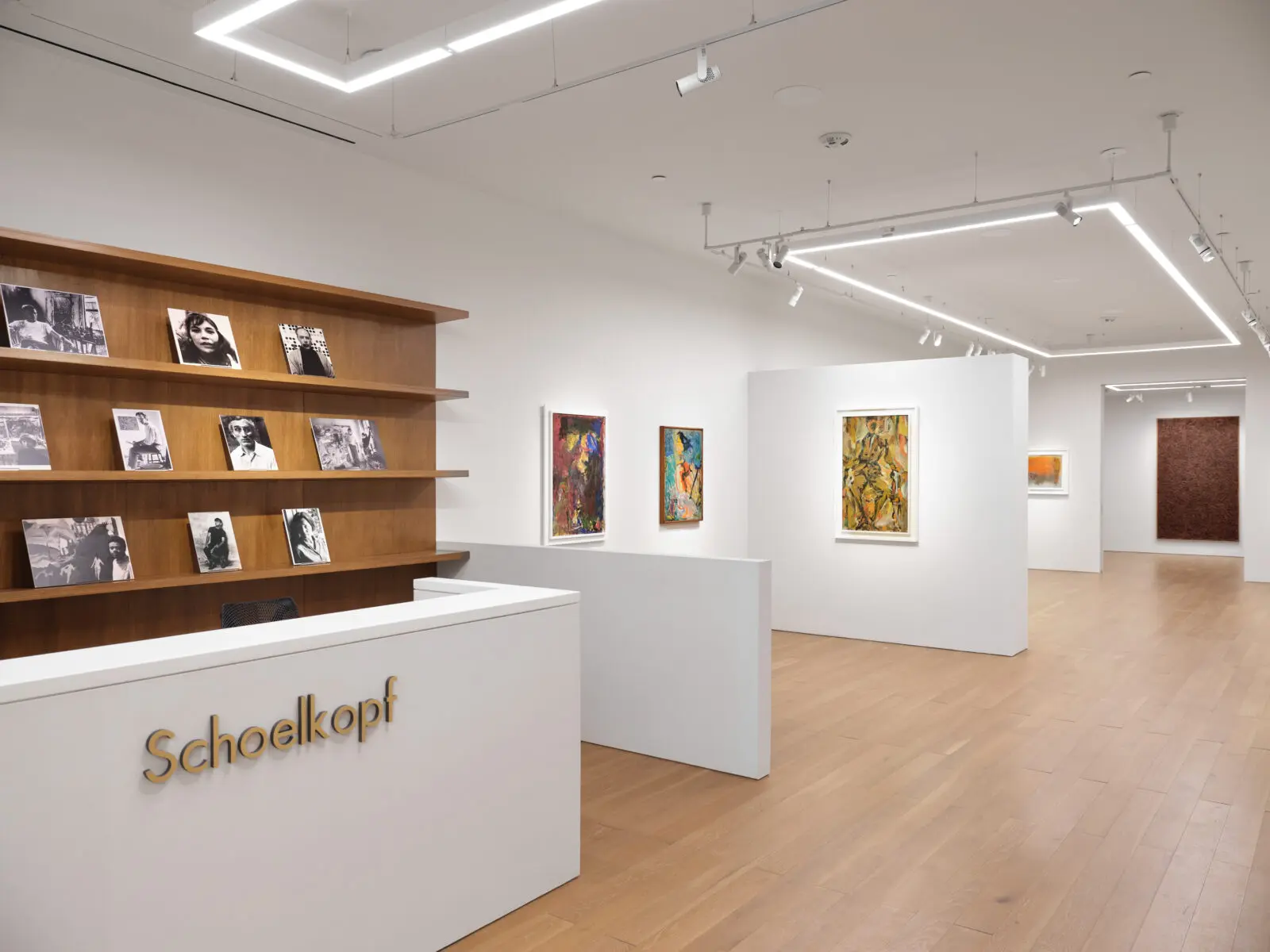 Installation view of "New York City Circa 1960: Works from the Collection of Robert A. Ellison, Jr." at Schoelkopf Gallery. (Photo by Schoelkopf Gallery)