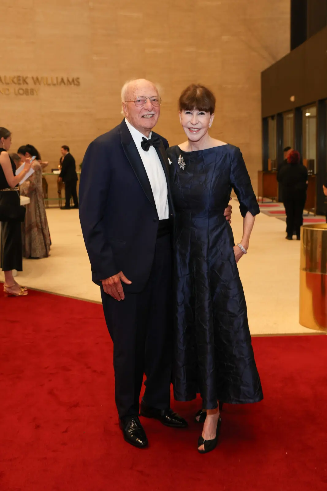 Shafik Rifaat & Shelby Hodge at the Houston Symphony Wine Dinner & Collector's Auction (Photo by Priscilla Dickson)