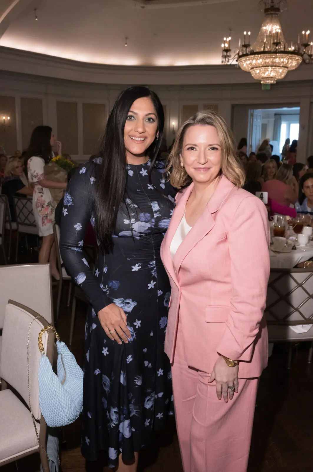 Dr. Sippi Khurana, Darcie Wells at CanCare's 'Hope Survivorship' luncheon (Photo by Daniel Ortiz)