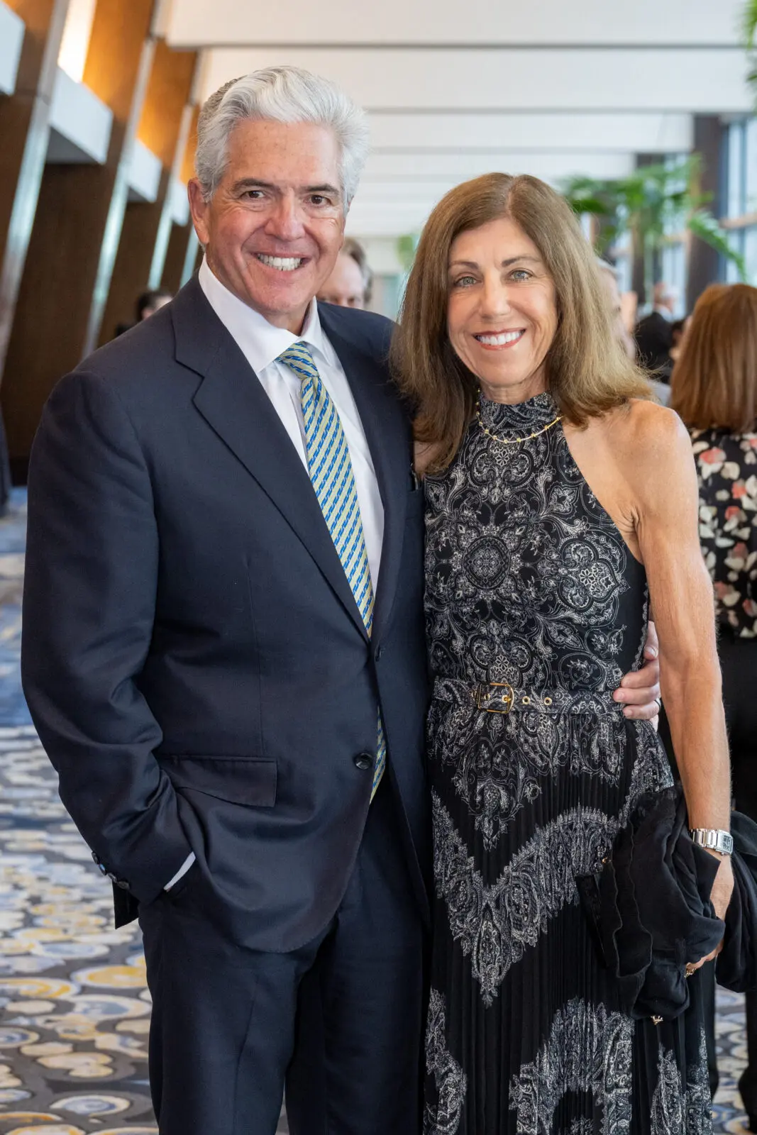 Michael & Susan Bono at the Holocaust Museum Houston  Lyndon Baines Johnson Moral Courage Award Dinner (Photo by Jacob Power)