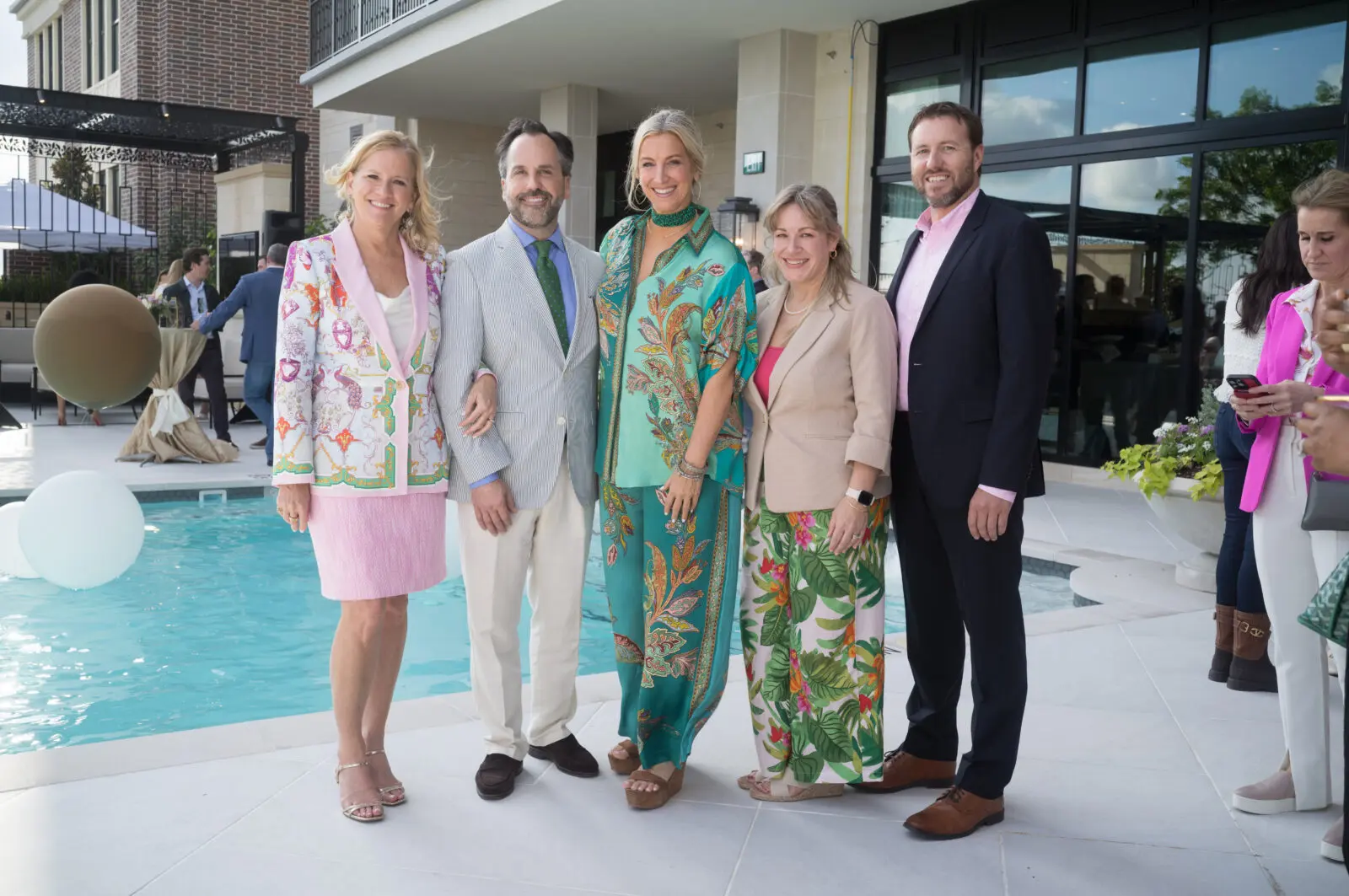 Robin Conner, Corey Lipscomb, Ann Singleton, Melissa Atkinson and Paul Kilian (Photo by Daniel Ortiz)