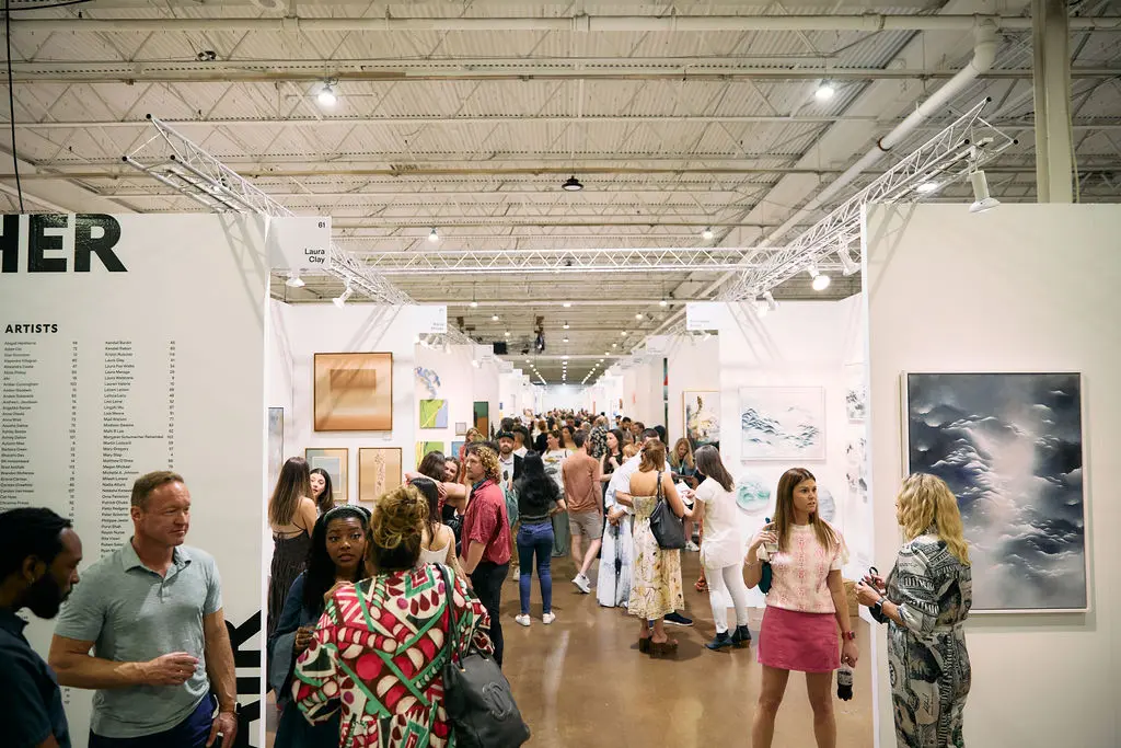 The Other Art Fair returns this Thursday, May 7, and runs through the weekend at Dallas Market Hall. (Courtesy The Other Art Fair) 