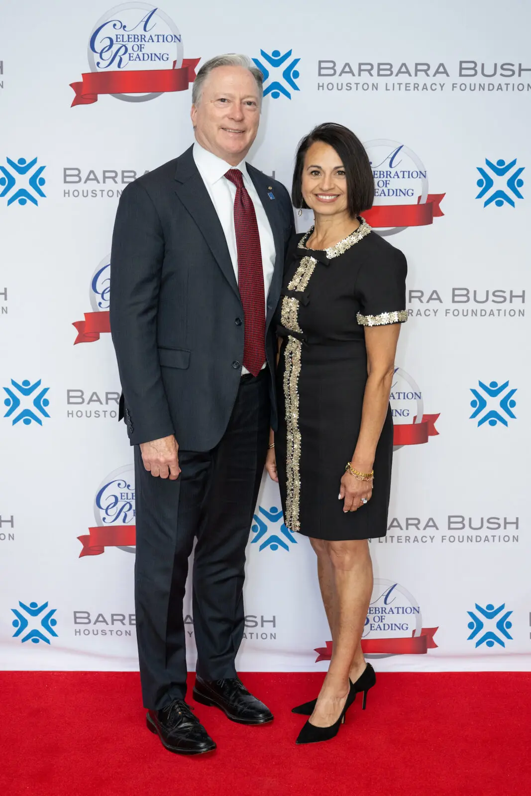 Greg & Terri Ebel at the Celebration of Reading (Photo by Jacob Power) 