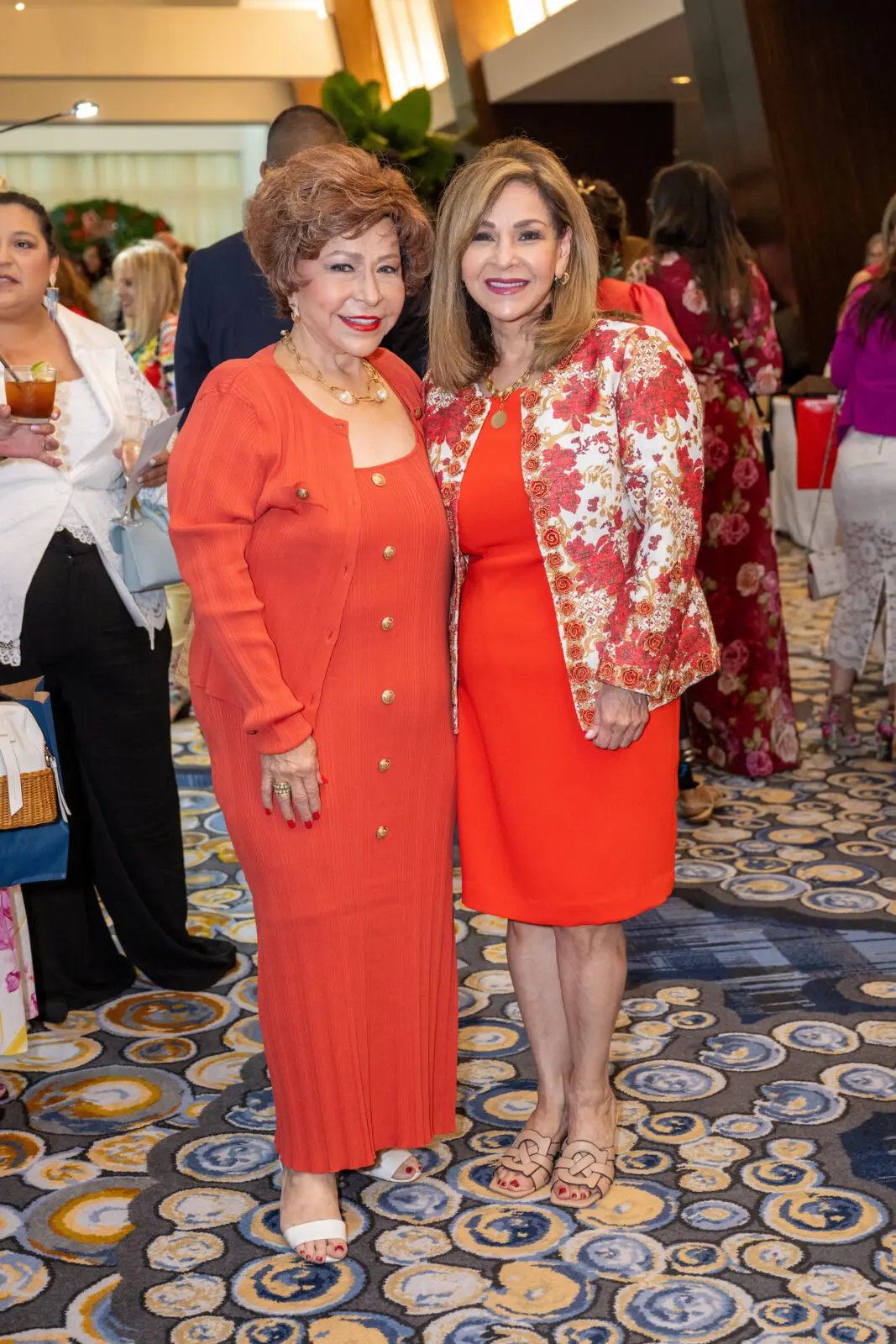 Trini Mendenhall Royalty, Mary Theresa Derr at the Latin Women's Initiative 'Viva la Moda' event (Photo by Jacob Power)