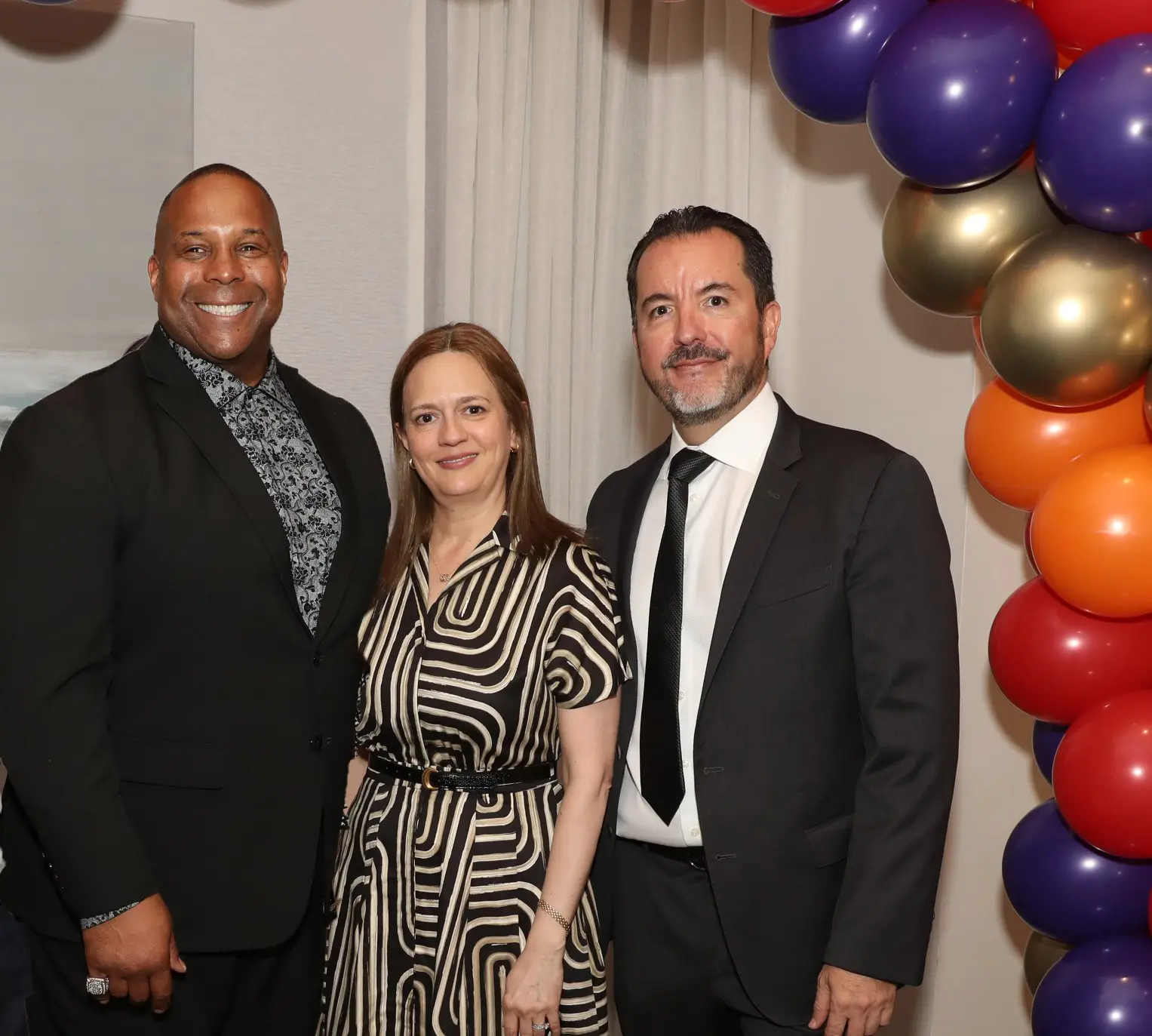 Keith Davis, Irma Ramos, Francisco Ramos (Photo by Thomas Garza and Rob Wythe/Wythe Portrait Studio)