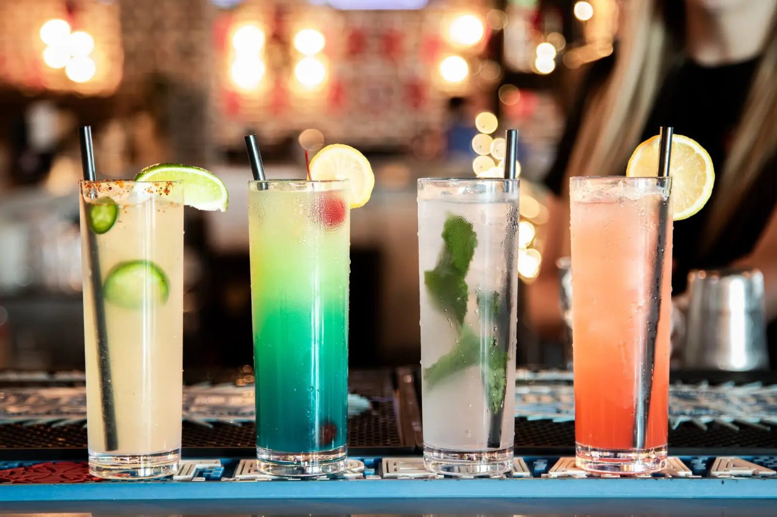 Sip a cocktail at Woodson's Local Tap + Kitchen while cheering on your favorite team during the World Cup. (Photo courtesy of Woodson's Local Tap + Kitchen)