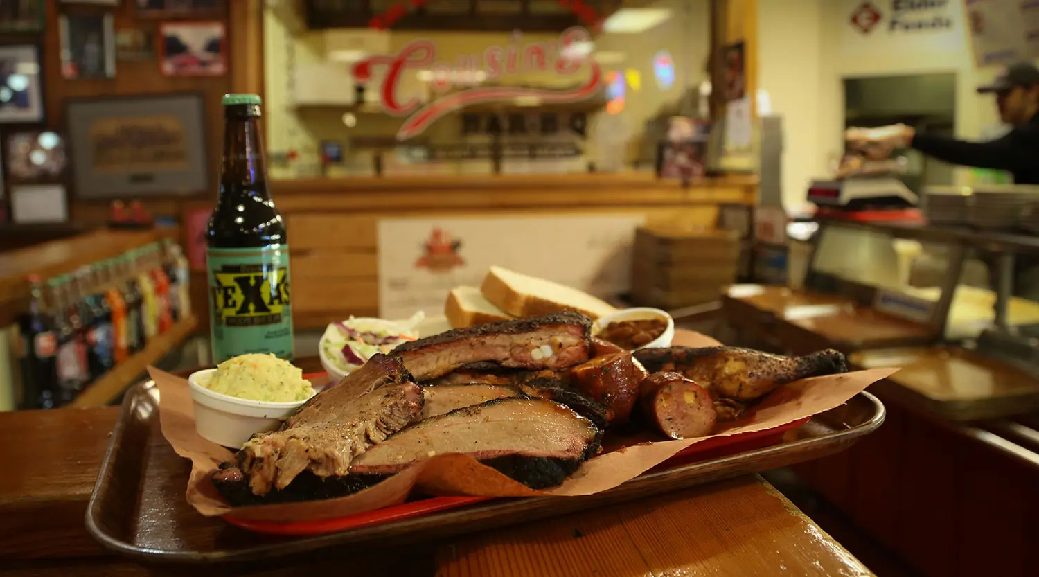 Cousins BBQ has served “low and slow” barbecue since Calvin “Boots” and Beverly Payne opened the family-owned restaurant in 1983. (Courtesy)