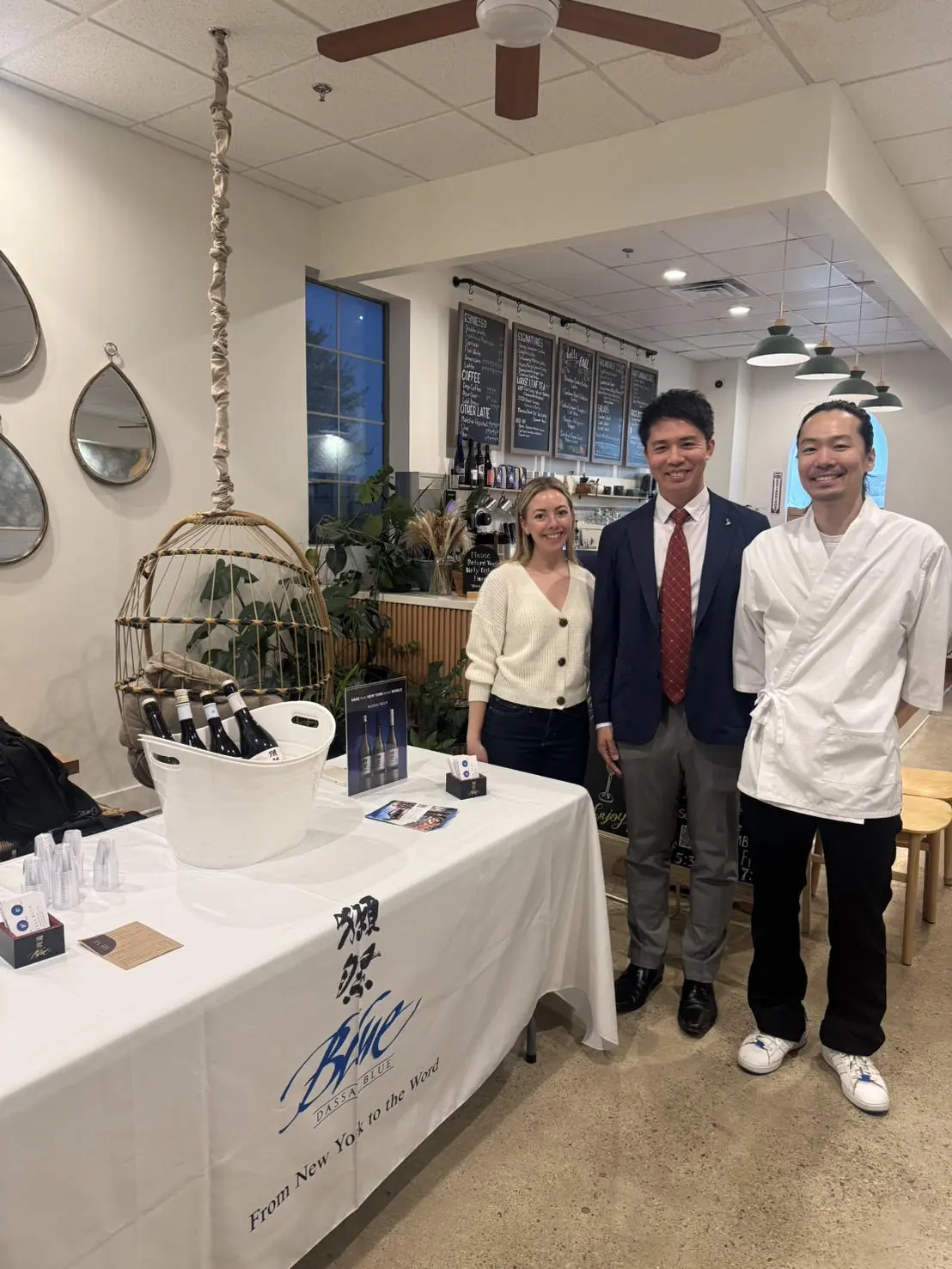 Both Hiro and Nami are both certified sake sommeliers. Like wine, sake carries the identity of the place where it is produced, they say. (Courtesy)