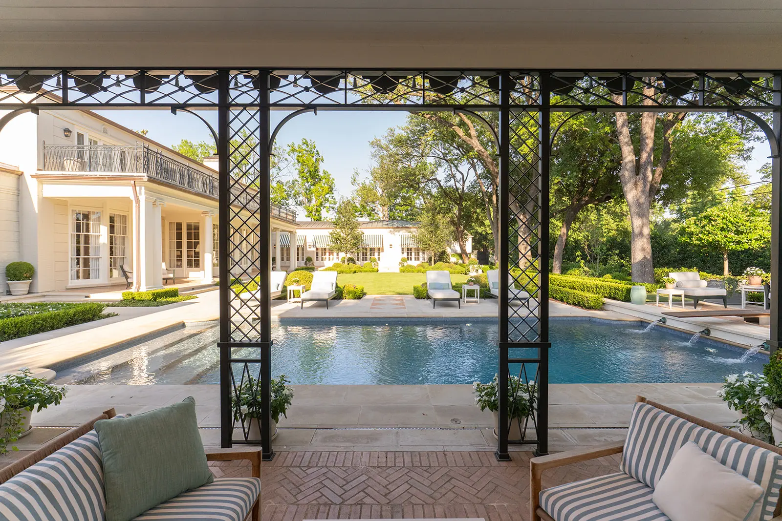 The backyard oasis (Photo by Clark Cabus)