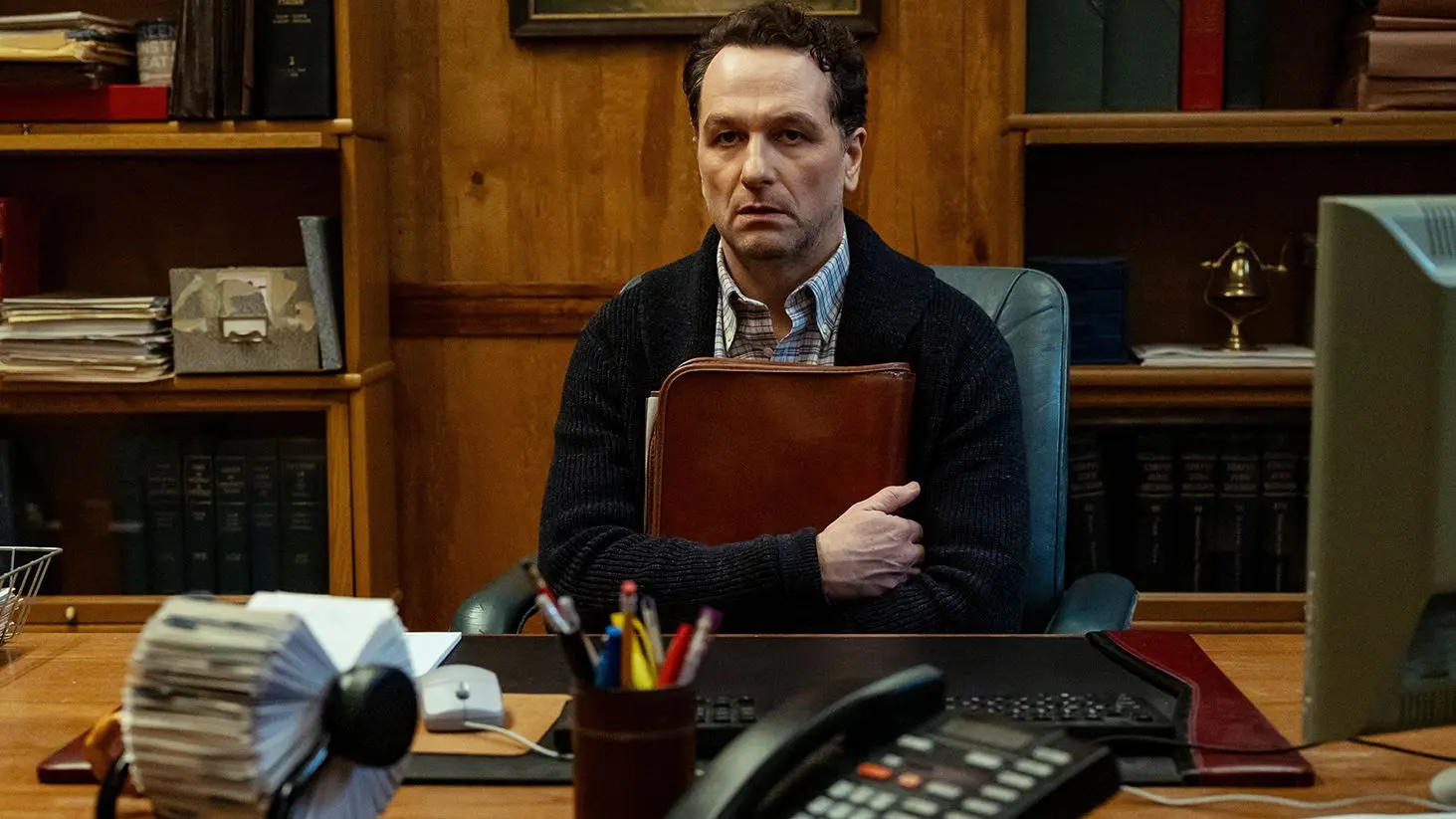 Starring Matthew Rhys as Tom Loftis, the mayor of a small island town in New England called Widow's Bay, this new comedy-horror series on Apple TV+ is a must-watch. (Courtesy)