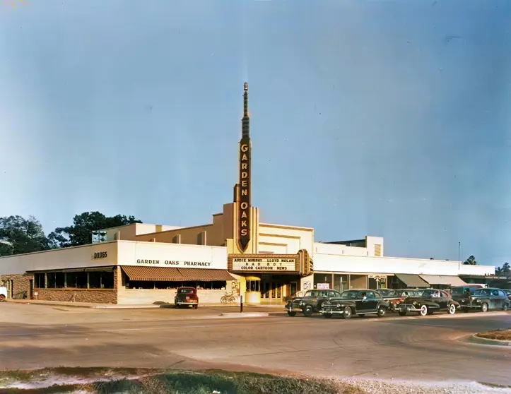 North Shepherd hums with postwar optimism anchored by Garden Oaks Theater.